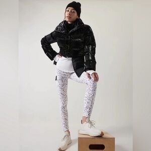 Athleta x Allyson Felix Puffer Legend Downtown in Black